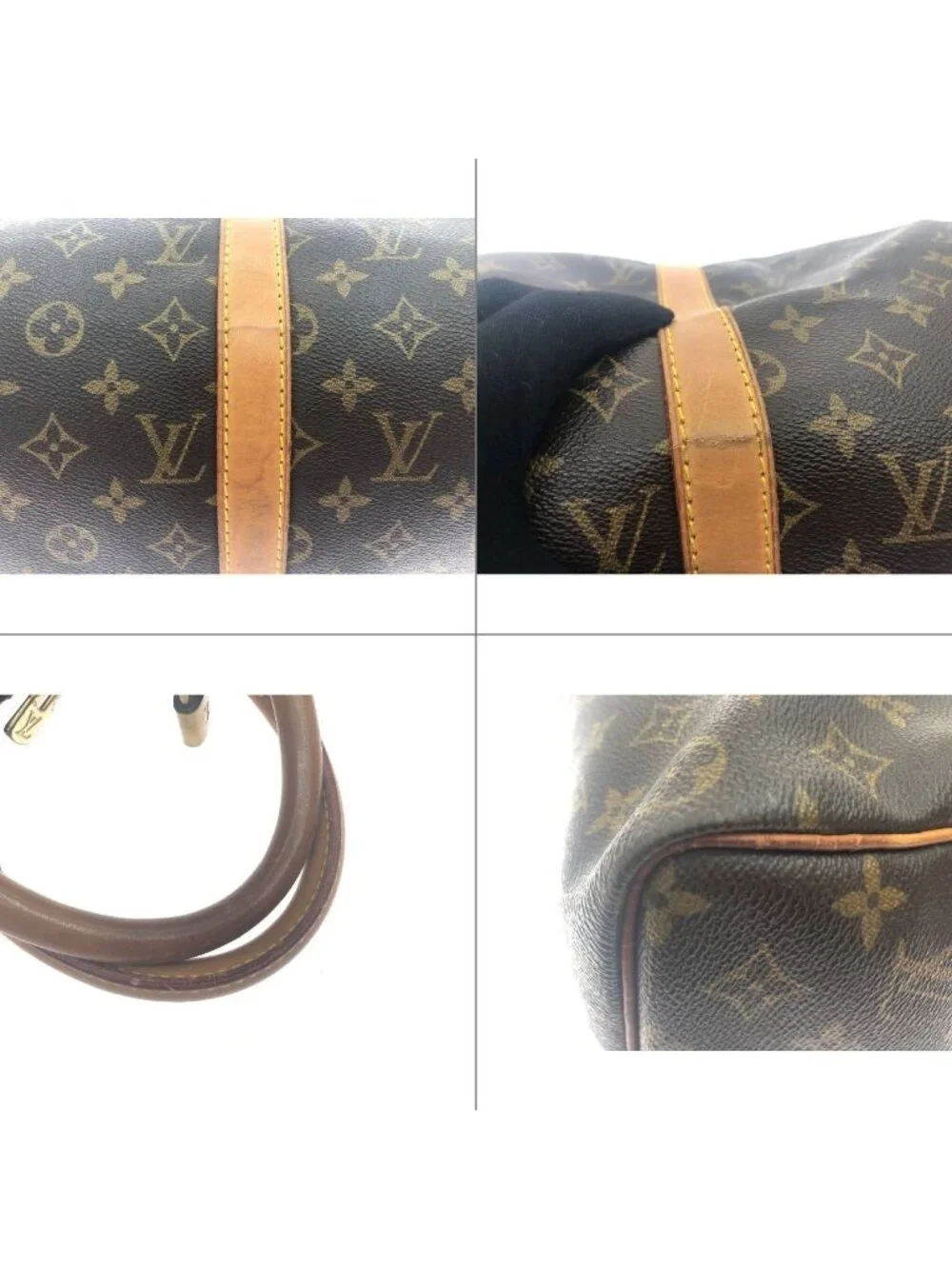 Louis Vuitton Boston Bag Monogram Keepall 50 key Miss Ing Brown - Picture 8 of 8